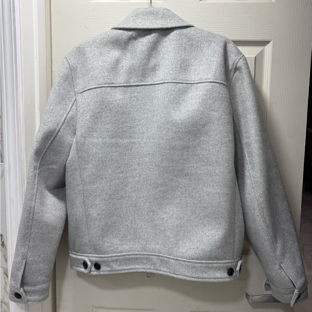 Gray Wool Jacket - image 2